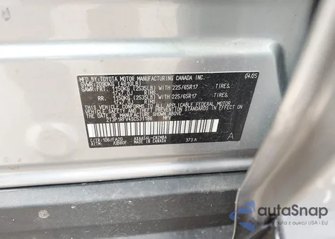 2025 Toyota Rav4 Xle/Xle Premium from USA, damaged, VIN 2T3P1RFV4SC531186